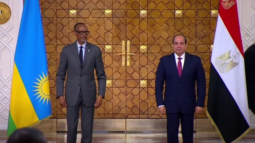 الرئيس السيسي ورئيس رواندا