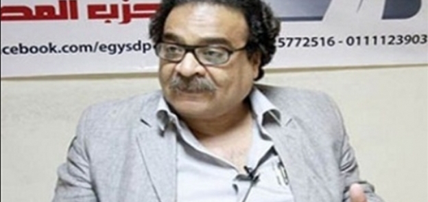 فريد زهران رئيس الحزب المصري الديمقراطي الاجتماعي