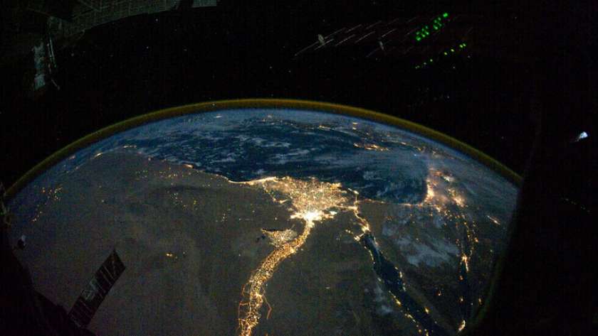 صورة للقاهرة من الفضاء