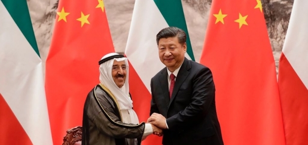 امير الكويت والرئيس الصيني