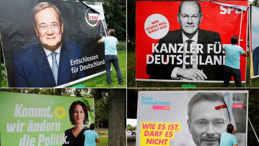 الفارق ضيق حتى الآن بين مرشح ميركل ومنافسها في الانتخابات الألمانية 2021