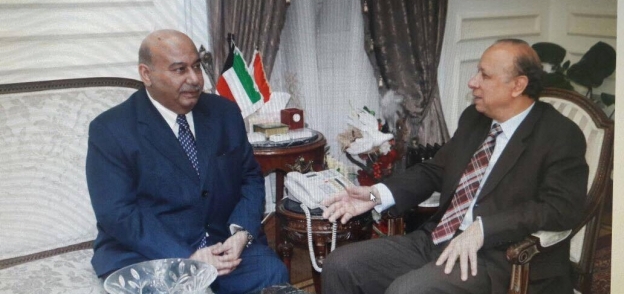 محافظ القاهرة يستقبل سفير الكويت