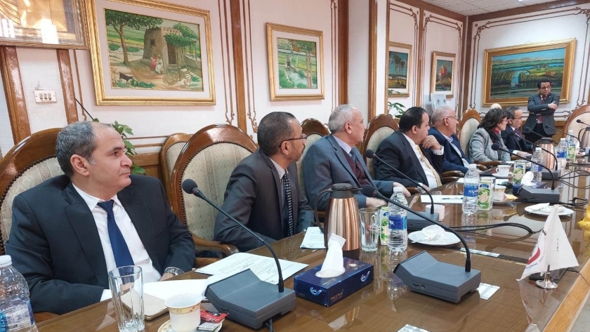 اجتماع مجلس جامعة المنيا