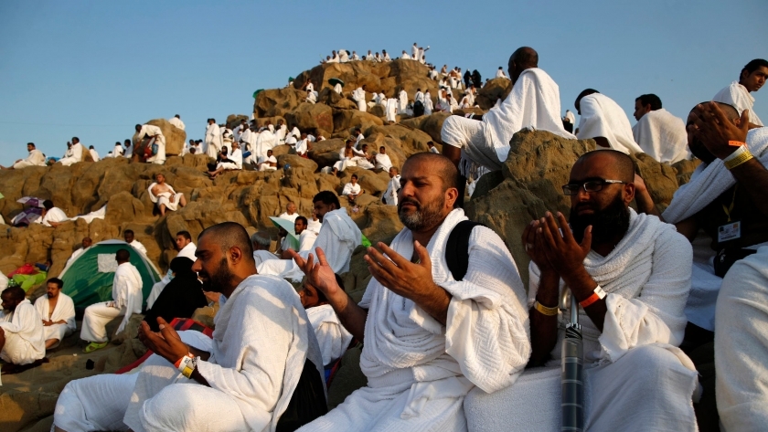 ضيوف الرحمن على جبل عرفات
