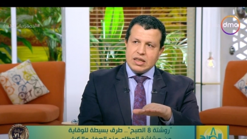الدكتور أشرف عبد العزيز أستاذ مساعد جراحة العظام بجامعة الأزهر