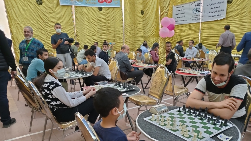 لأول مرة داخل قرية... بطولة شطرنج بمشاركة 106 لاعب دولى من محافظات الجمهورية