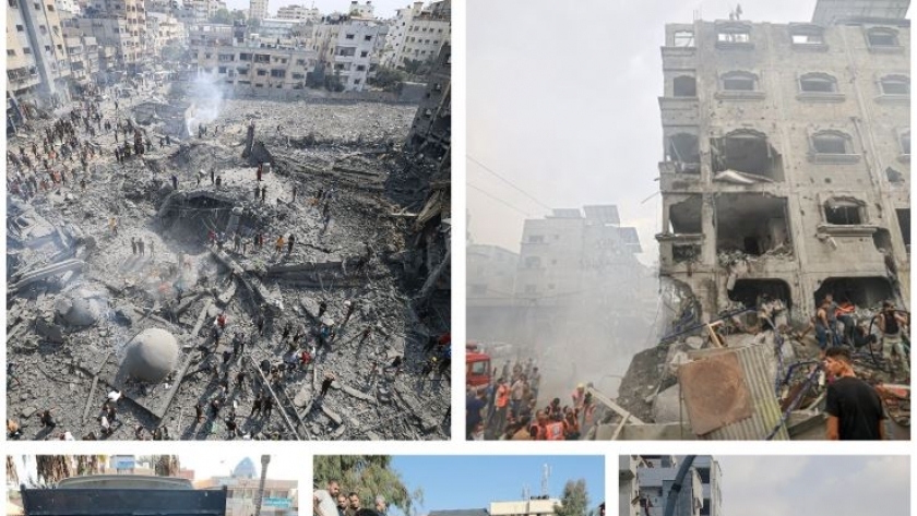 ارتقاء 2866 شهيدا وتدمير 3731 مبني في القصف على غزة