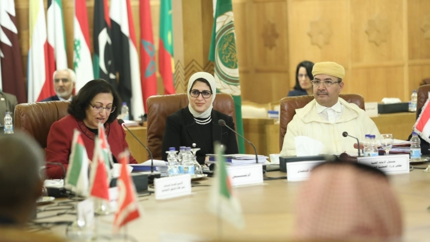 خلال اجتماع مجلس وزراء الصحة العرب
