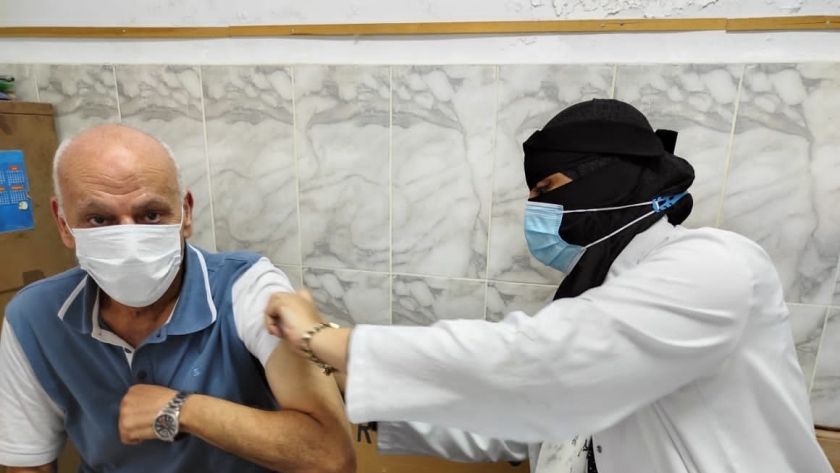 مراكز تطعيم كورونا في محافظة كفر الشيخ- ارشيفية