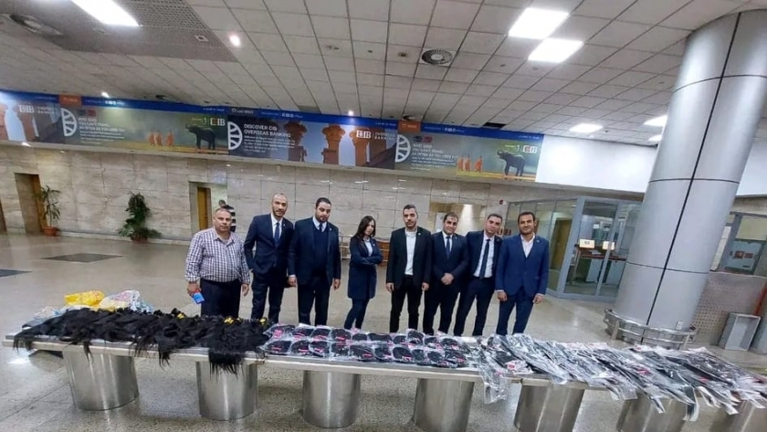 ضبط محاولات تهريب جمركي بمطار القاهرة