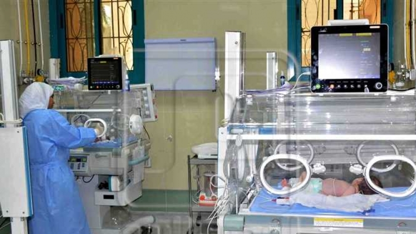 حضانات مستشفيات المؤسسة العلاجية تقدم خدمات كبيرة لحديثى الولادة