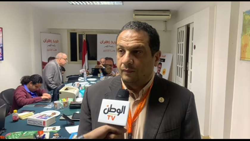 محمد خليل عضو المكتب التنفيذي لحملة المرشح الرئاسي فريد زهران