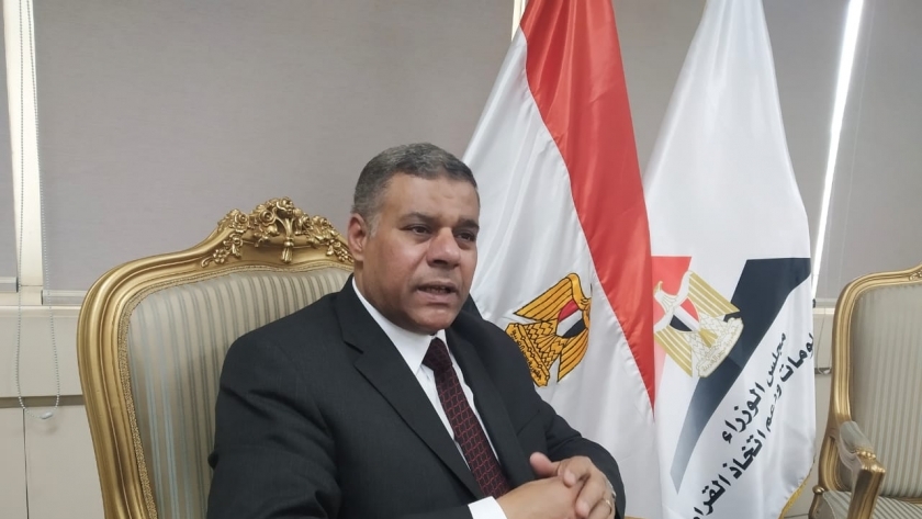 اللواء محمد عبدالمقصود، رئيس قطاع الأزمات والكوارث بمركز المعلومات ودعم اتخاذ القرار بمجلس الوزراء
