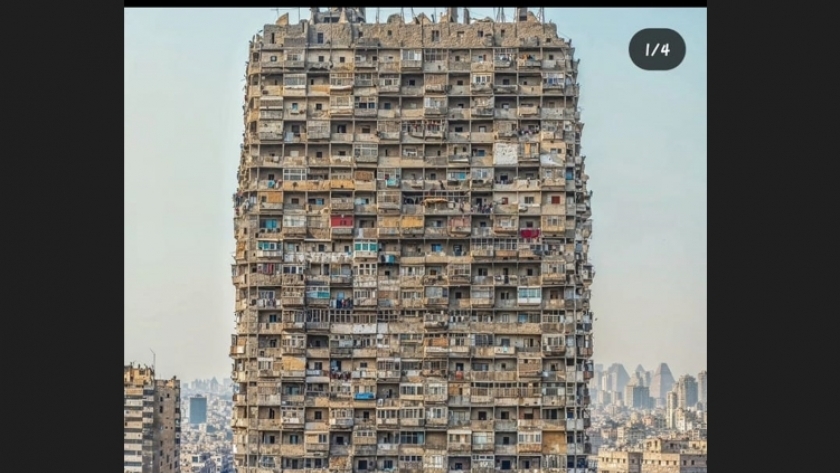 ‎العمارة الضخمة المنتشرة على السوشيال ميديا