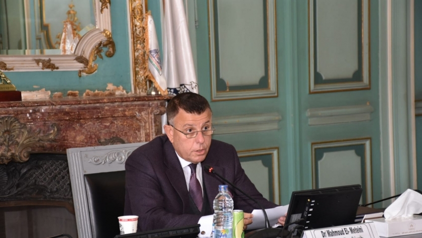 الدكتور محمود المتيني..  رئيس جامعة عين شمس
