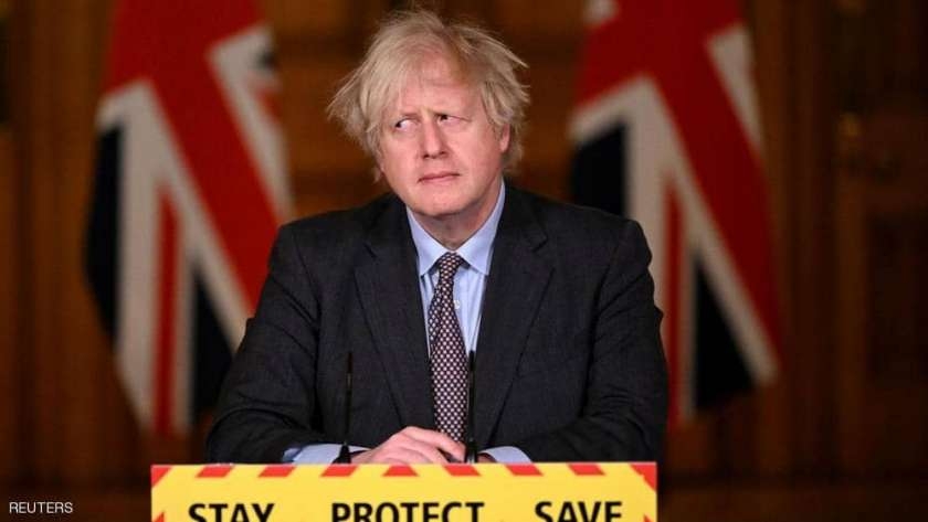 رئيس الوزراء البريطاني المستقيل بوريس جونسون