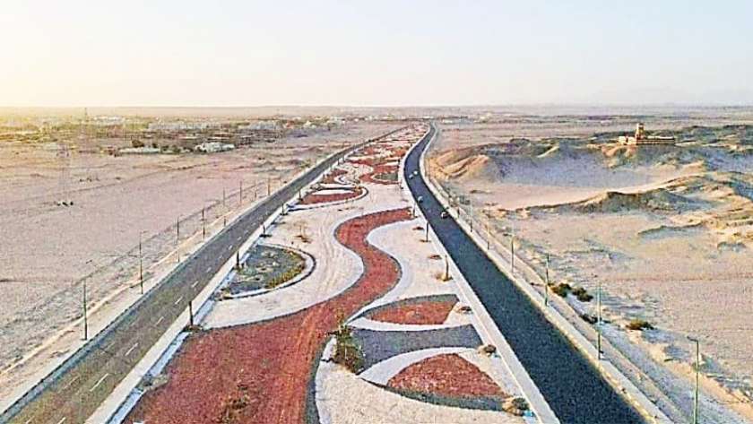 إنشاء مناطق متنزهات على طريق المطار
