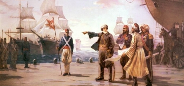 محمد علي باشا يتفقد إعداد الأسطول