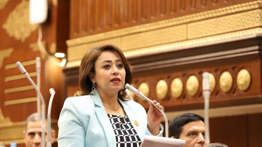 الدكتورة رشا إسحق، أمين سر لجنة حقوق الإنسان بمجلس الشيوخ