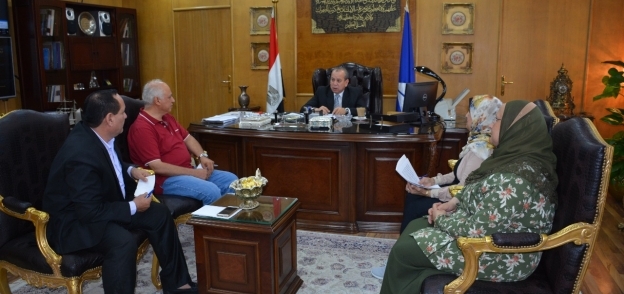 محافظ دمياط يناقش مع رئيس الوحدة المحلية لمدينة السرو إعداد المخطط الا