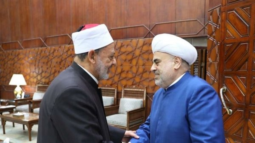 شيخ الأزهر يلتقي رئيس «مسلمي القوقاز»