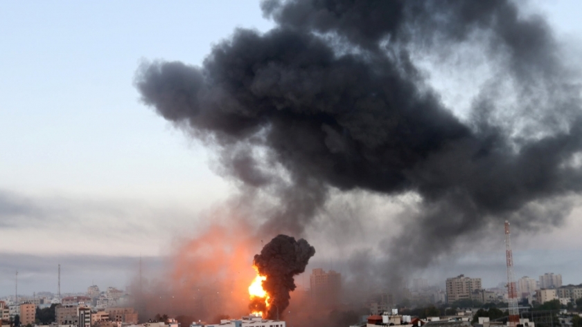 قصف الإحتلال لمدينة غزة - أرشيفية