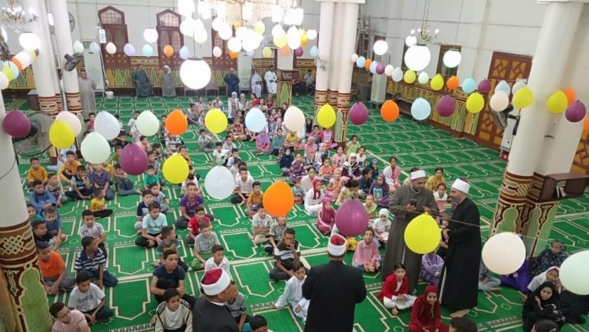 لقاء الاطفال في مساجد القليوبية