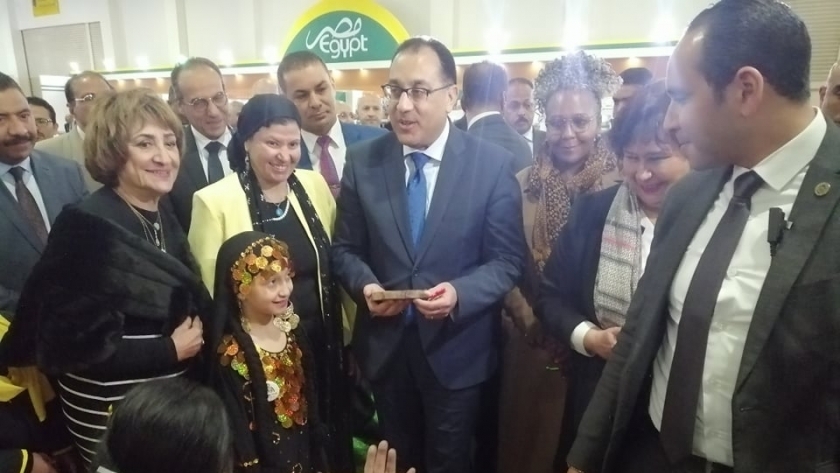 الدكتور مصطفى مدبولي رئيس الوزراء في افتتاح معرض القاهرة الدولي للكتاب