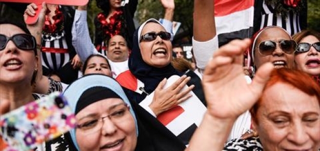 الجالية المصرية فى نيويورك تعبر عن دعمها لـ«السيسى»