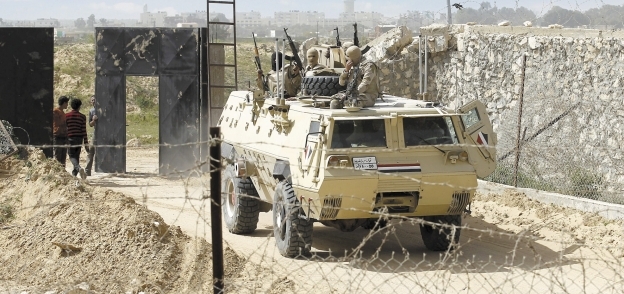 قوات الأمن تواصل مداهمة أوكار الإرهاب فى سيناء«صورة أرشيفية»