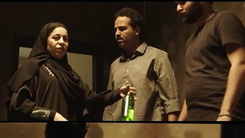 مشهد يجسد الإرهابية سامية شنن في مسلسل الاختيار 2