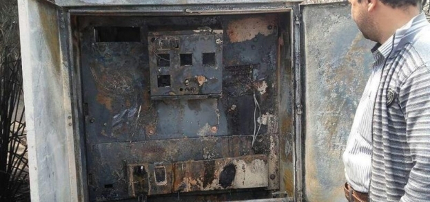 صورة أرشيفية-حريق بمحول كهرباء