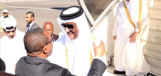 ديسالين خلال لقاء سابق مع أمير قطر
