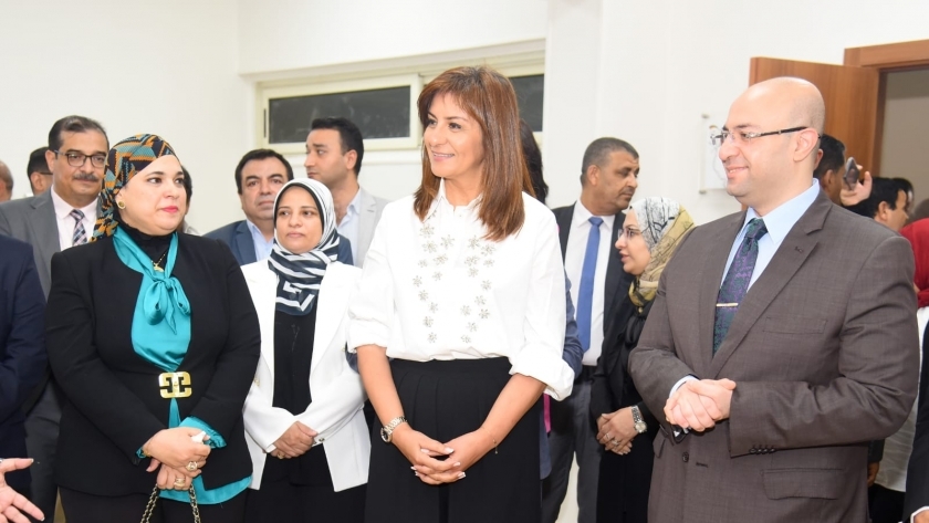 وزيرة الهجرة تشهد افتتاح قاعات تدريب المركز المصري الألماني في 7 محافظات