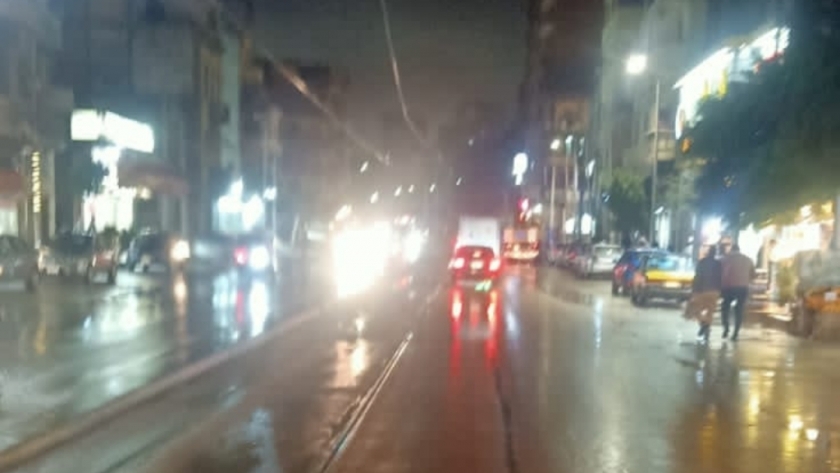 أمطار رعدية تضرب القاهرة والجيزة