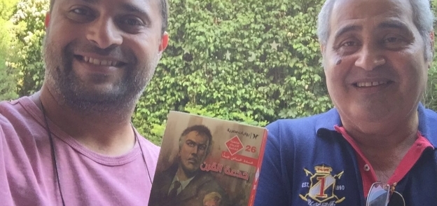 الكاتب نبيل فاروق والمنتج هاني أسامة