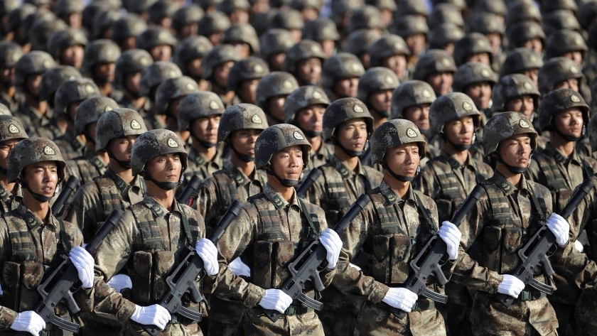 الجيش الصيني يتفوق بفارق كبير عن جيش تايوان