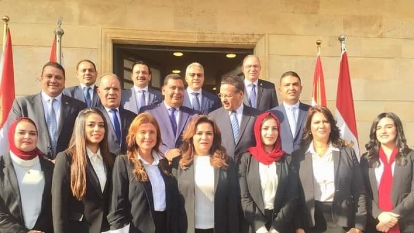 بعض اعضاء القائمة الوطنية من أجل مصر قطاع غرب الدلتا