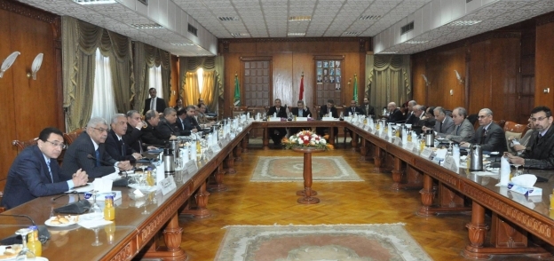 صورة ارشيفية لاجتماع المجلس الأعلى للجامعات