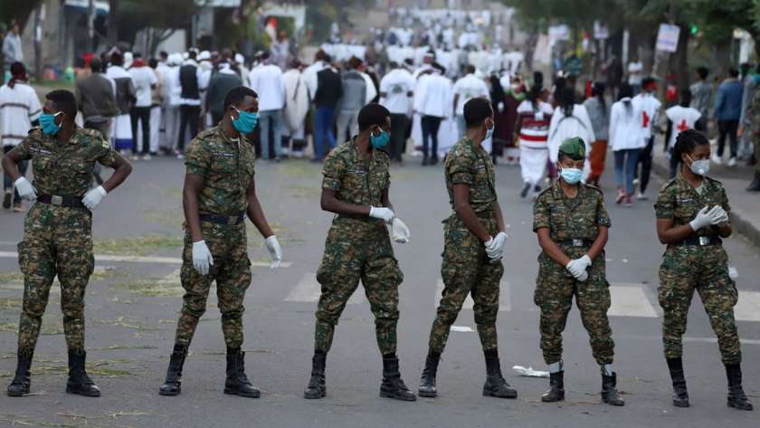 عناصر من الجيش الإثيوبى