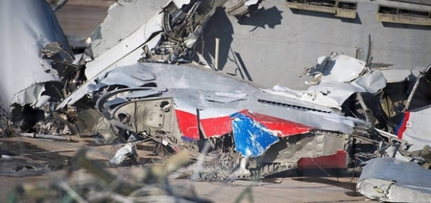 حطام الطائرة الروسية TU54