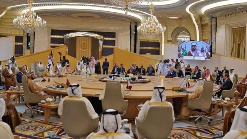 صورة من القمة العربية الأمريكية اليوم