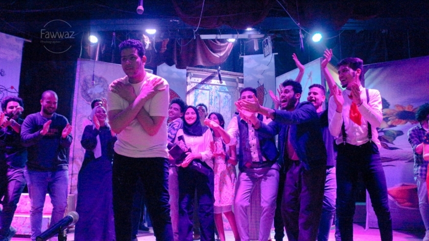 فعاليات الملتقي المسرحي لطلاب جامعة كفر الشيخ