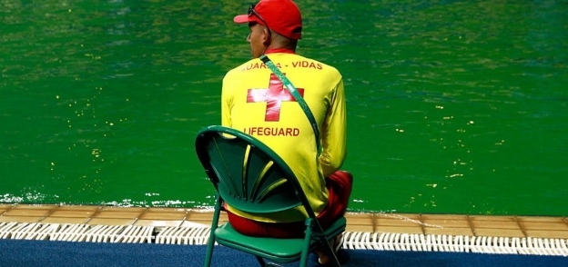 أحد المنقذين في أولمبياد "ريو 2016"