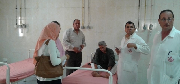 وكيل مديرية الصحة يتابع مستشفى أبوحمص
