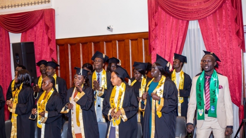احتفال الكنيسة الأسقفية بتخرج دفعة الطلاب السودانين من الجامعات المصرية