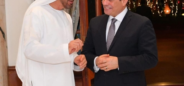 الرئيس عبدالفتاح السيسي في الإمارات