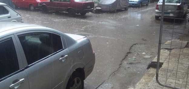 تساقط الامطار الخفيفة علي شرق الإسكندرية بـأول الخريف