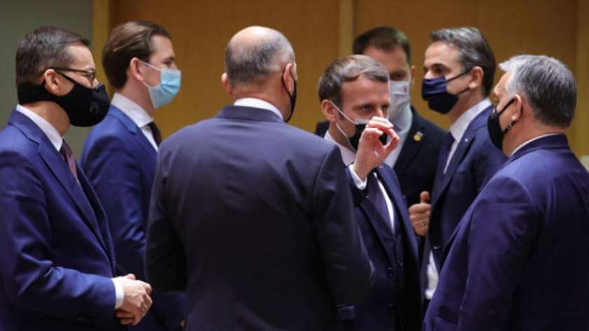 آخر لقاء للرئيس الفرنسي مع القادة الأوروبيين