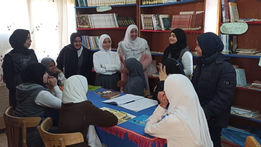 خلال تفاعل طلاب الأزهر بمطروح في مبادرة حول القراءة والثقافة